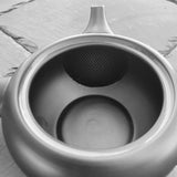 育てる急須 黒燻し<オリジナル茶具>