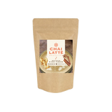 泡立つチャイティーラテ