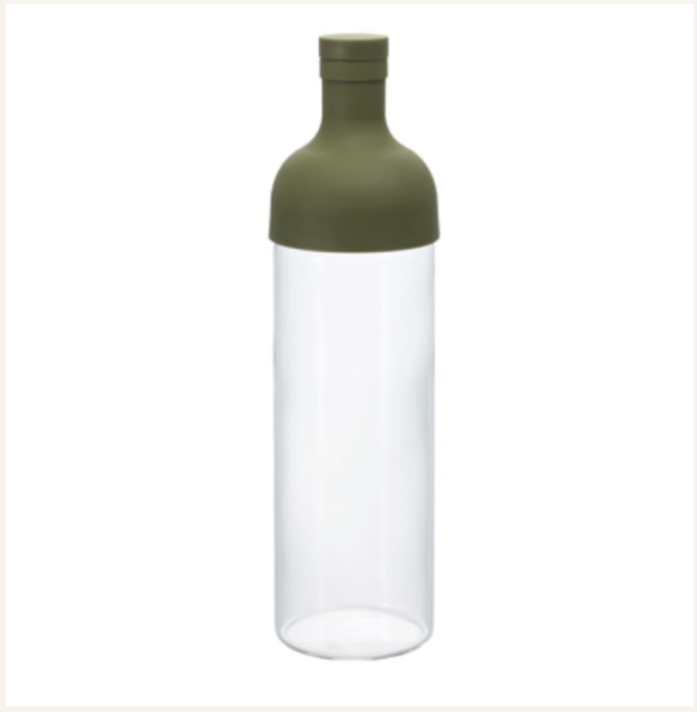 Wine bottle type watered tea bottle