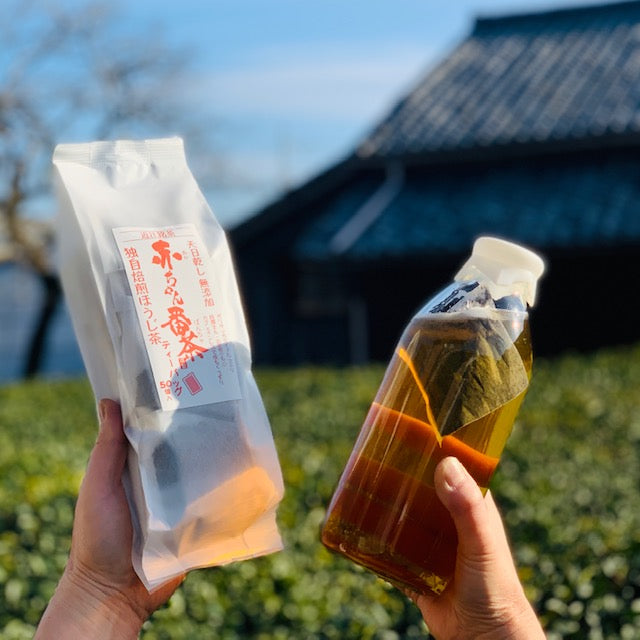 Sun-dried baby bancha tea bag on sale until 12/26
